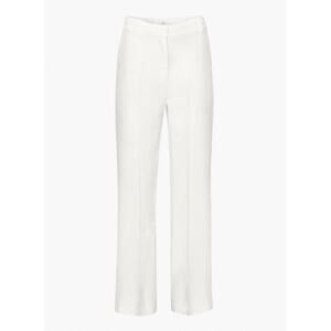 Babaton 'Agency' White Viscose Linen Pant Size 2